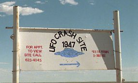 UFO crash site 1947