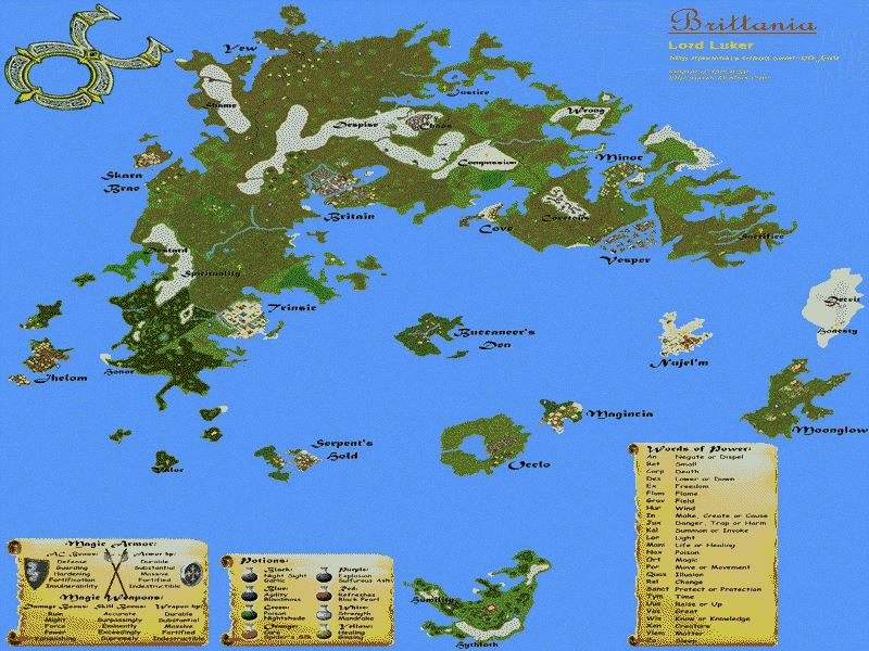 ultima online map