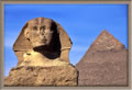 Cairo (Giza) - the Sphinx and Pyramid of Khafre