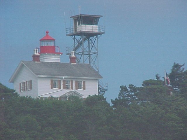 The Lighthouse Above the Yuquana Bay  ,Newport Oregon