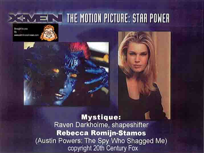 Mystique Rebecca Romijn Stamos