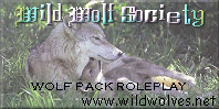 Join the Wild Wolf Society, a RPG for wolf luvers!