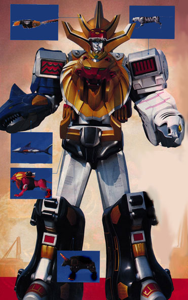 WILD FORCE MEGAZORD