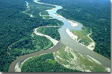 Mamberamo river valley