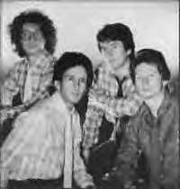 1980's B&W Photo of Billy Adamson, Frank Allen, Mike Pender & John McNally