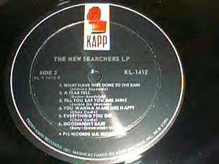 The New Searchers LP - US Album label