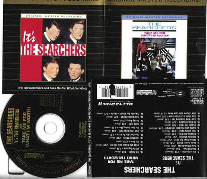 It's The Searchers/Take Me For What I'm Worth (Double CD)