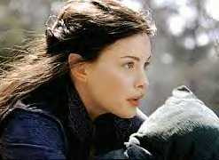 Arwen saving Frodo