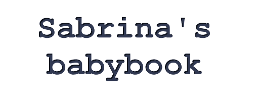 Sabrina's Babybook