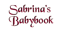 Sabrina's Babybook