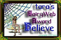 fairyweb award
for belief