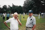 Searching for cousins in the cemetery