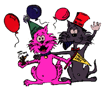 New Year's cats