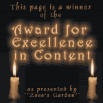 Zoee's Personal Excellence Award, 1997