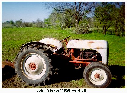 Stukes 8n Tractor Page