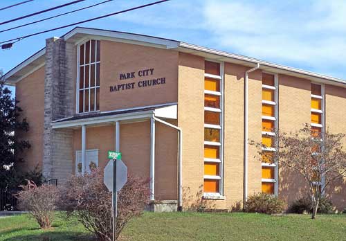 ParkBapt.jpg Park City Baptist Church;Dickeerson St.
