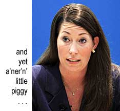 and yet an'er'n' little piggy . . . (Alison Lundergan Grimes)
