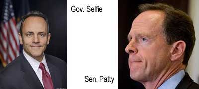 bevtoomy.jpg Governor Selfie, Senator Patty