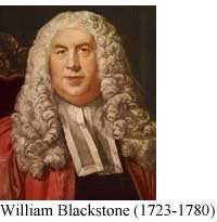 William Blackstone (1723-1780)