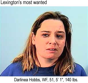 Lexington's most wanted: Darlinea Hobbs, WF, 51, 5'1", 141 lbs