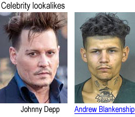 deppbank.jpg Celebrity lookalikes: Johnny Depp, Andrew Blankenship