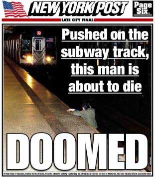 Doomed in NY subway (NY