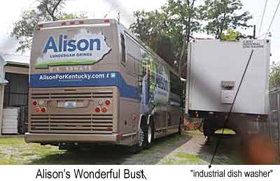 Alison's Wonderful Bust (industrial dish washer)
