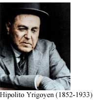 Hipolito Yrigoyen (1852-1933)