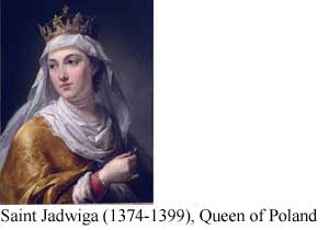 Saint Jadwiga (1374-1399), Queen of Poland