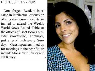 Monseratte Shirley and Jill Kelley at Weekly World News