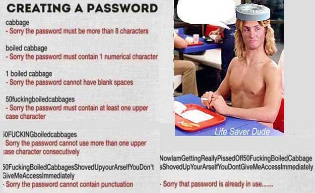 lifeword.jpg Creating a password