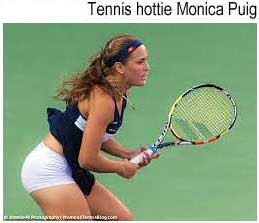 Tennis hottie: Monica Puig