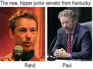 randberd.jpg the new,hipper junior senator from Kentucky Rand Paul