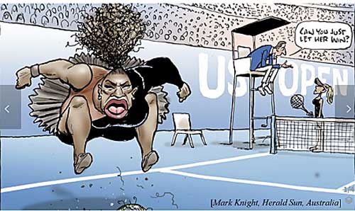 serenadn.jpg "can you just let her win?" ; Mark Knight, Herald Sun, Australia