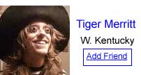 Tiger Merritt, W. Kentucky [Add Friend]