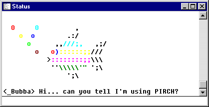The ASCII Fish