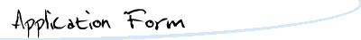 Application Form