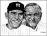 Yogi Berra and Casey Stengel