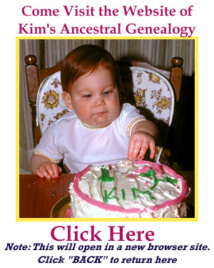 Photo of Kimberly's 1st birthday as link to Genealogy web page
