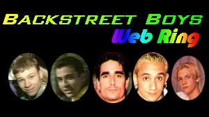 Backstreet Boys Web Ring
