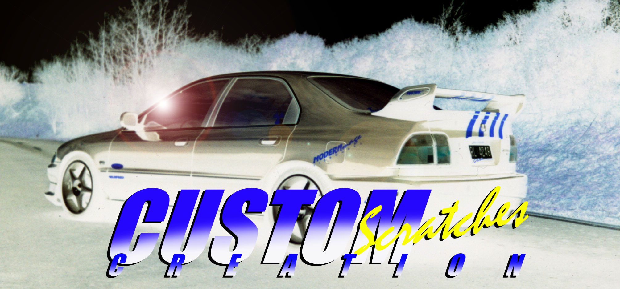 Custom Scratches' New Logo