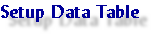 Setup Data Page