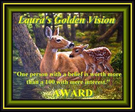 Laura's Golden Vision Award