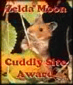 Cuddly Award from The Zelda Moon
