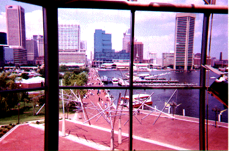 View from Maryland Science Museum