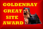 [Goldenray Yorkies
Award]