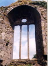 Irish castle window