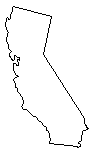 small outline of California