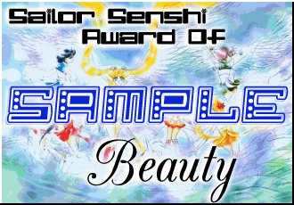 Sailor SenshiAward Of Beauty