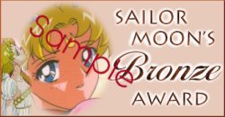 Sailor Moon's Bronze Award